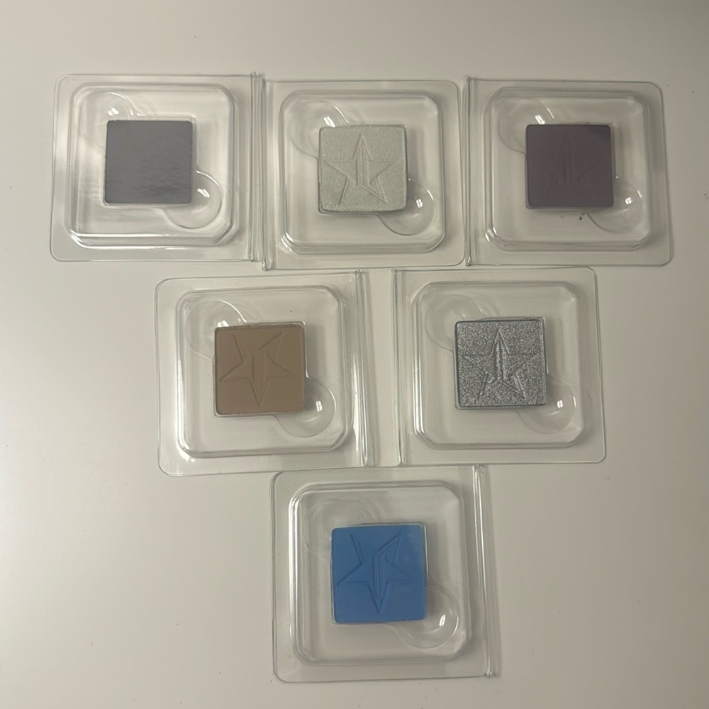 Jeffree Star Eyeshadow Singles Lot of 6
